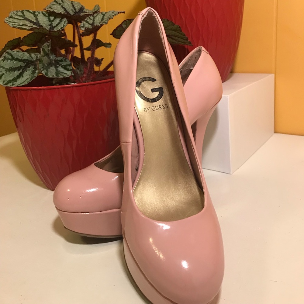 Baby Pink Guess Pumps